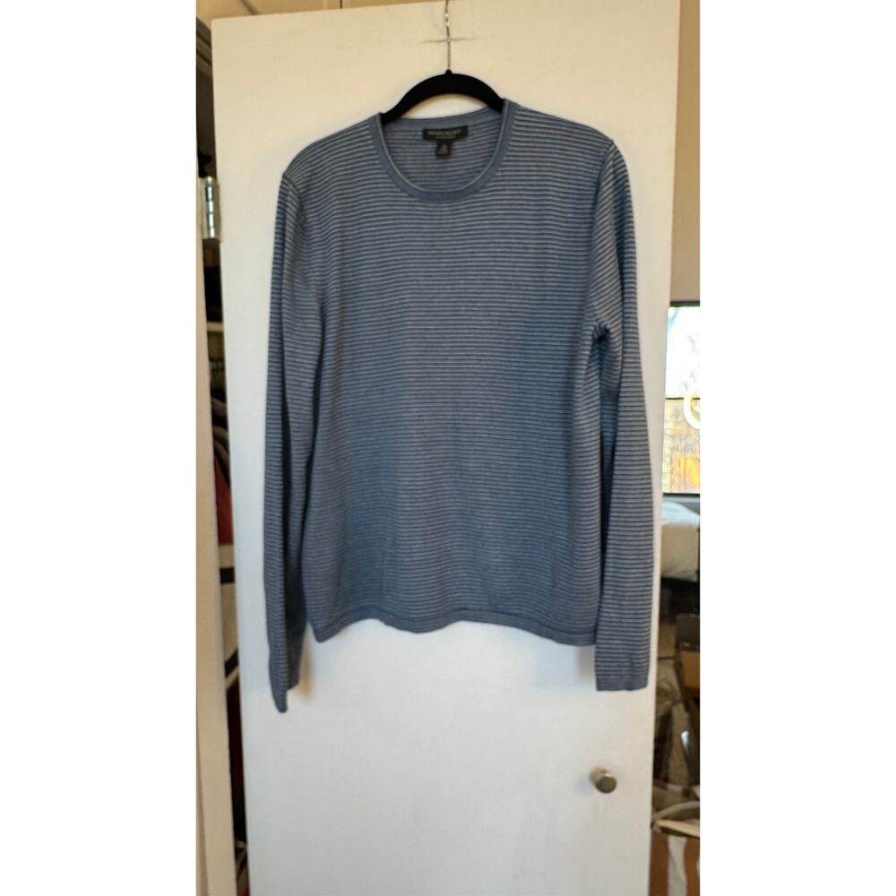 Banana Republic - Luxury Bland - Blue Stripe - Size M